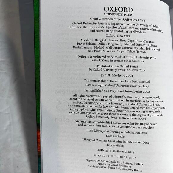 Linguistics: A Very Short Introduction - Book - Picture 5 of 5